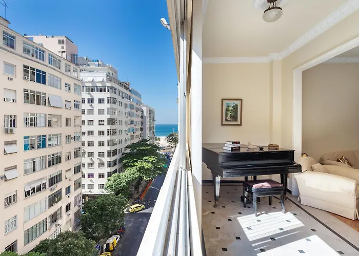 Vista Mar - Copacabana Central Para 10 Pessoas - Santa Clara
